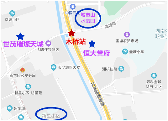 爆肝整理长沙地铁5号线各站点周边楼盘小区及房价一览附地图