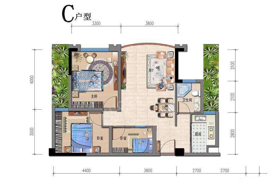 望族1881户型图_成都望族1881户型图大全_房型图-成都