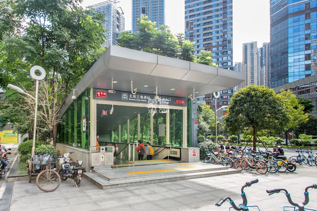 北辰三角洲 精装大两房 近地铁 近五一 步行街