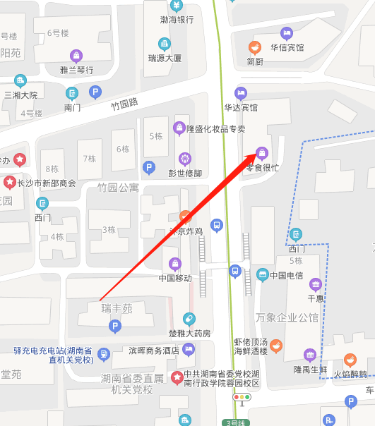 湖南省公安边防总队家属院室内图2