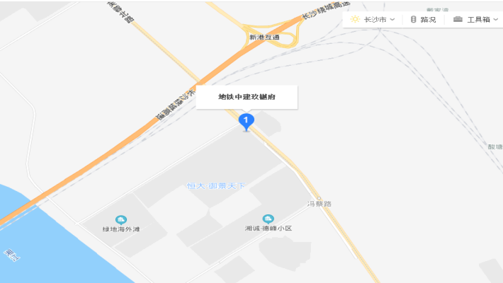 地铁中建玖樾府室内图2