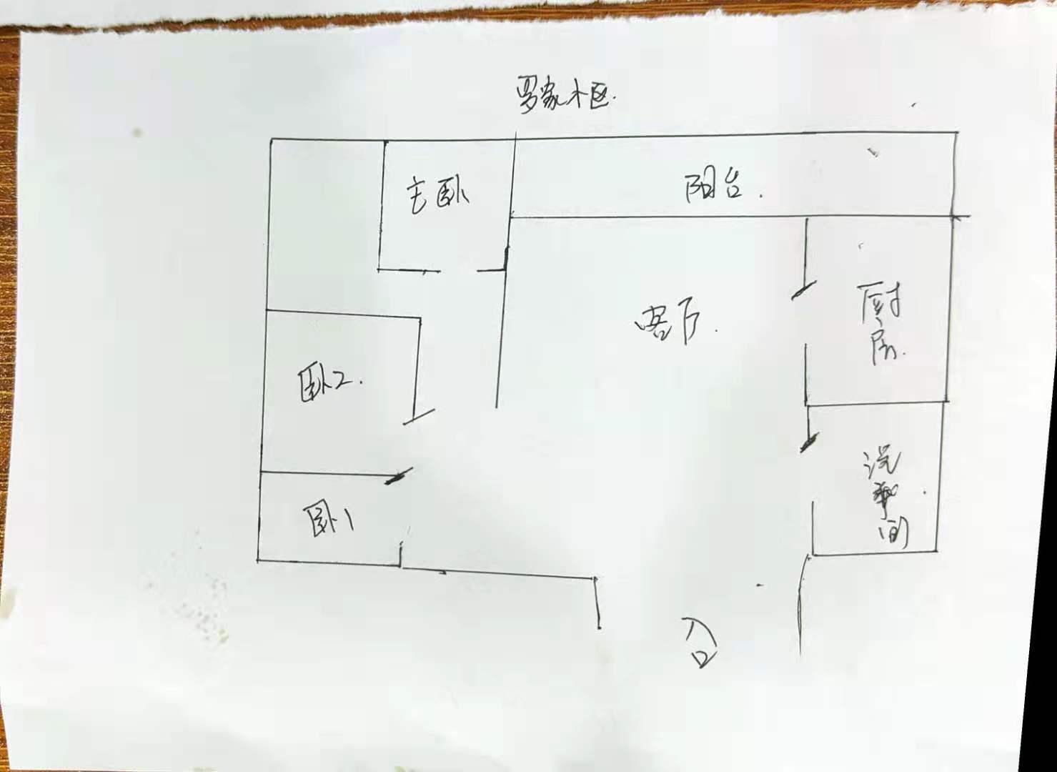 罗家小区西区   100.0㎡      1500.0元/月小区图