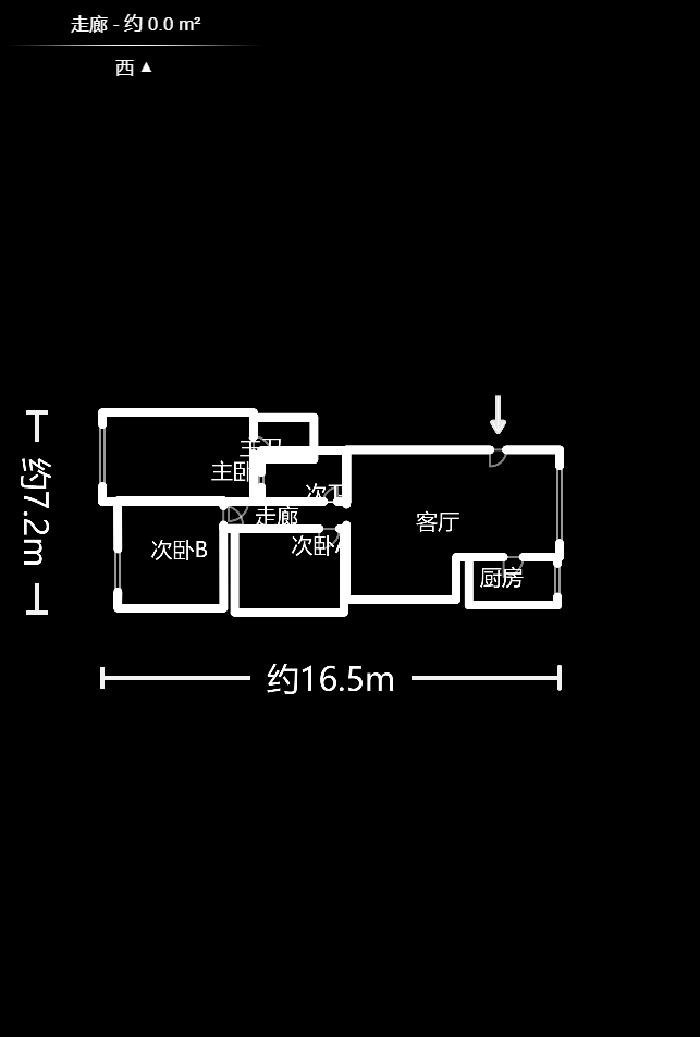 思进大厦  3室2厅2卫   89.90万室内图1