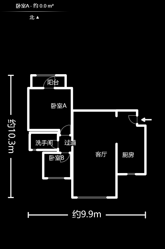 鑫科明珠  4室2厅2卫    3200.0元/月室内图1