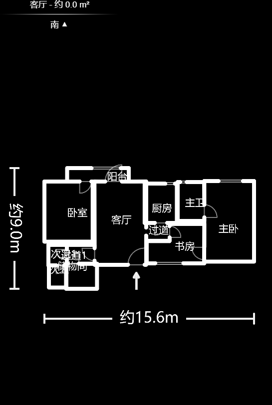 新大新  6室2厅3卫   9000.00元/月户型图