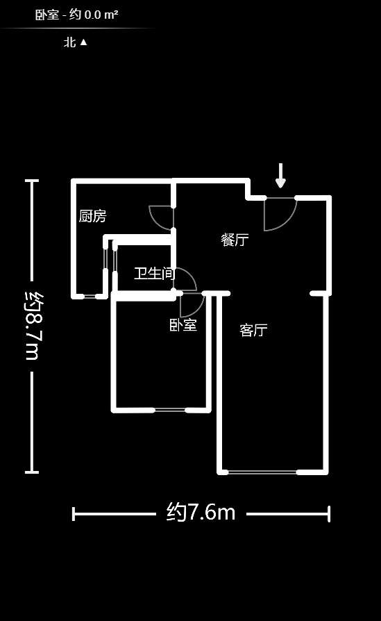 高升金典  2室2厅1卫   49.50万室内图1