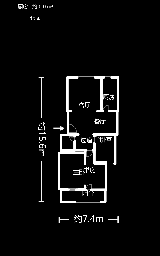 安全厅宿舍阳光小区（湘湖渔场阳光小区)  3室2厅1卫   88.00万室内图1