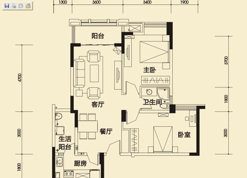 铁佛新居四期  2室0厅0卫    2000.0元/月