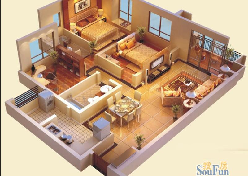 中海锦城一期  3室0厅0卫   114.00万