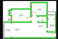 清水路苑  2室2厅1卫   1500.00元/月