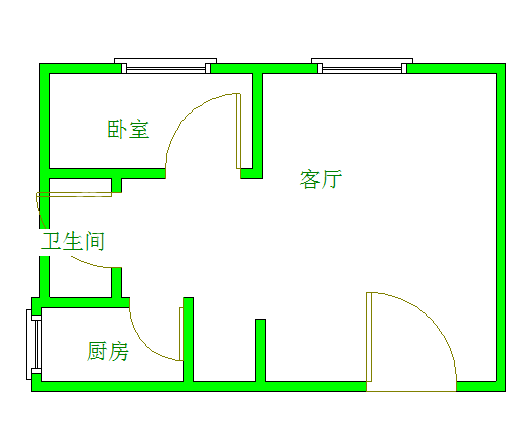 大源152号院  1室1厅1卫   36.50万