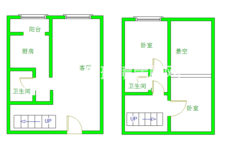 城市物语  1室1厅1卫   50.00万