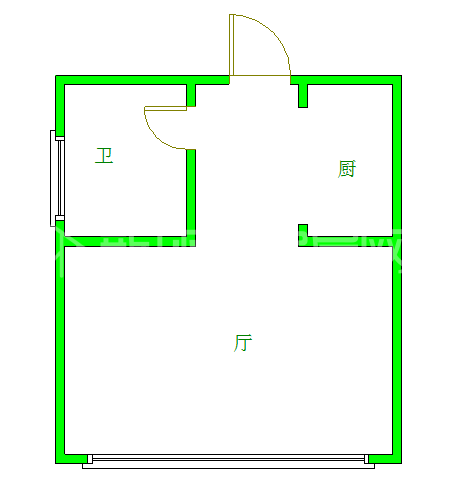 誉峰M4  1室1厅1卫   1800.00元/月