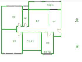 双玺  3室2厅1卫   173.00万