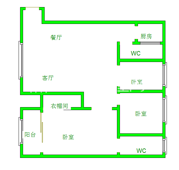 华润凤凰城三期  3室2厅1卫   329.00万