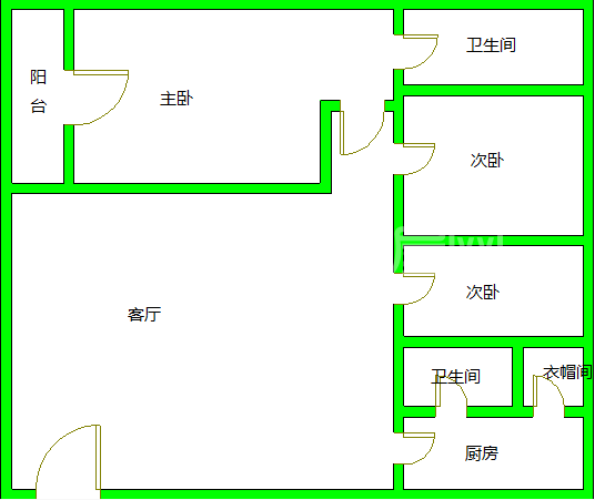 华润凤凰城三期  3室2厅2卫   290.00万