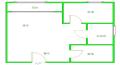 河池新居  1室1厅1卫   1000.00元/月