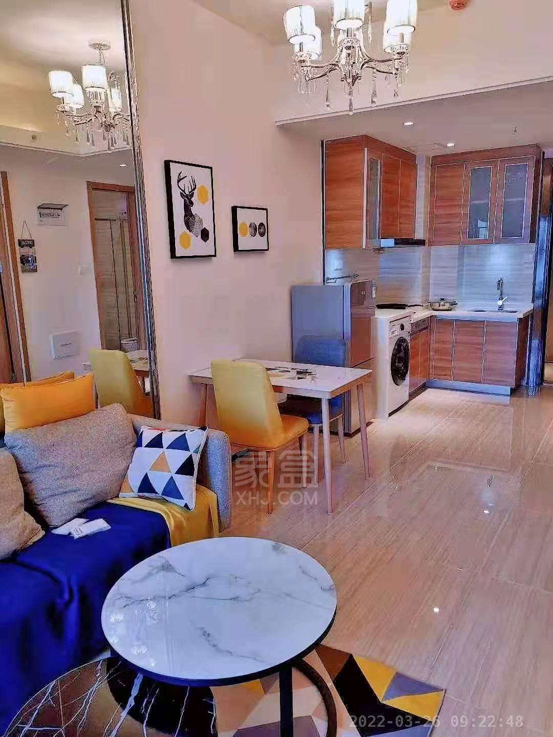 恒大御景湾  1室1厅1卫    1500.0元/月