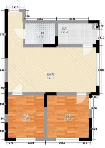 丽景名苑  3室2厅2卫   68.80万