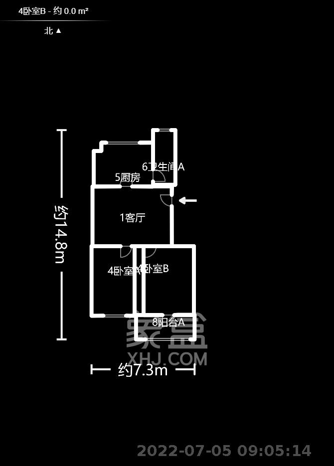 新家园   33.68㎡      1600.0元/月小区图