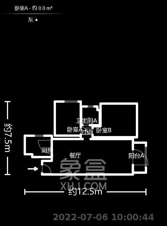 万芙锦城  2室2厅1卫    62.0万