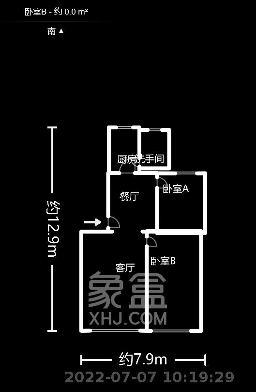 德政园醉心苑   22.1㎡      700.0元/月小区图