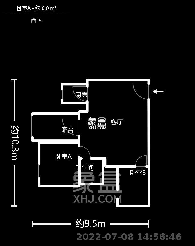 星城书香苑（星城书院)   69.0㎡     8000.00元/月小区图