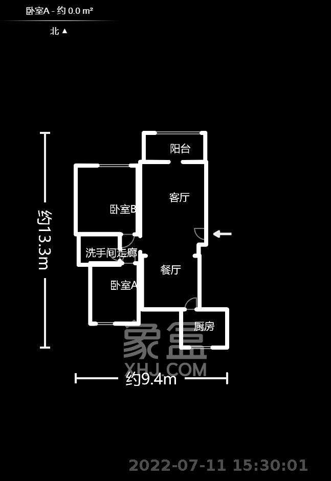 中建芙蓉嘉苑  3室2厅1卫    161.78万室内图1