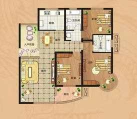 山水名苑 3室2厅2卫 49.8万 山水名苑 3室2厅2卫 49.8万户型图