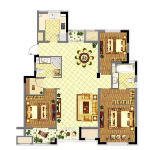 洪城新村  3室2厅1卫    35.8万