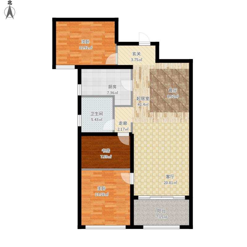 电力安置小区  2室1厅1卫   700.00元/月室内图1