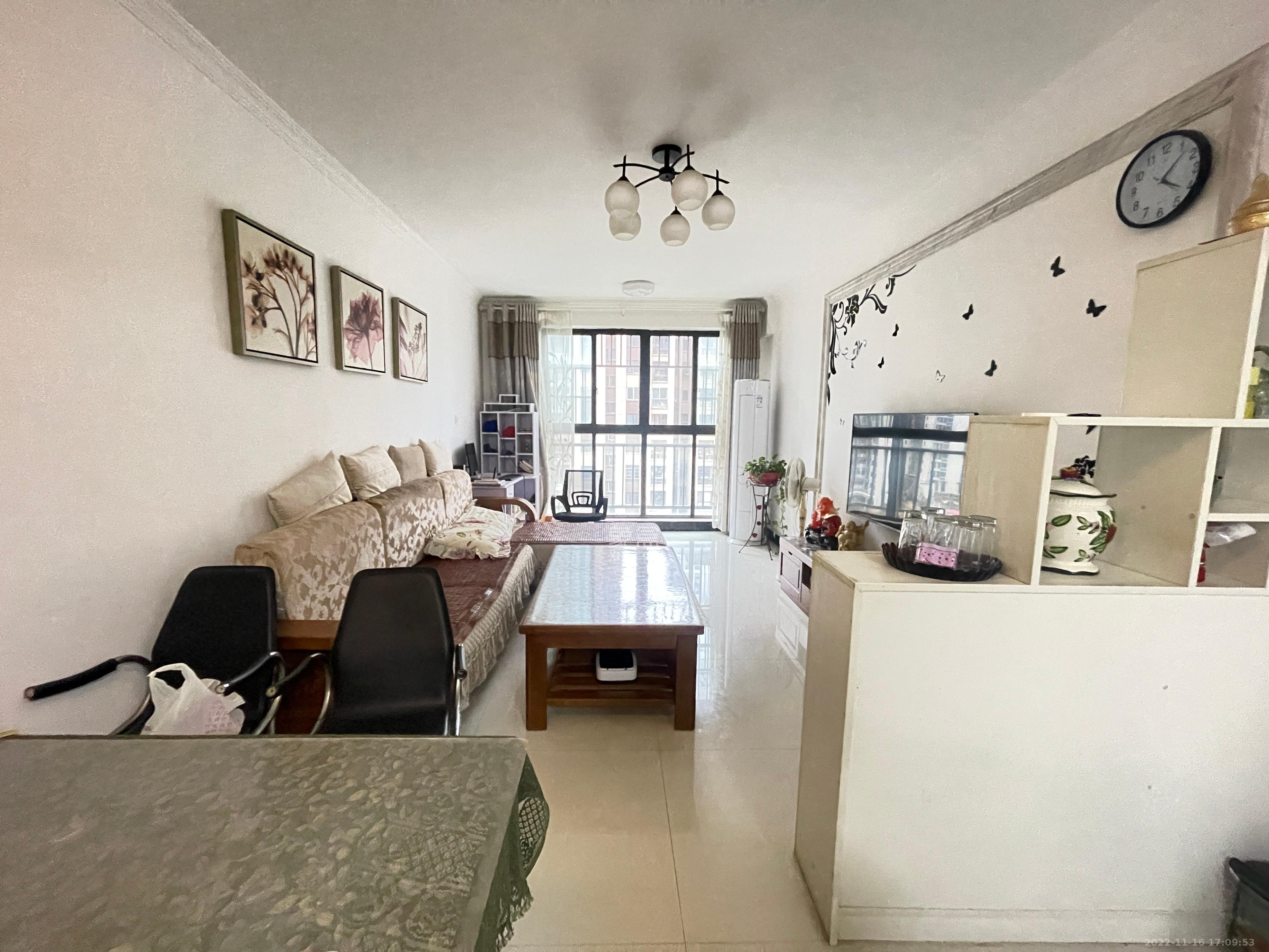 中铁西江悦一期 2室2厅1卫 2400.0元/月