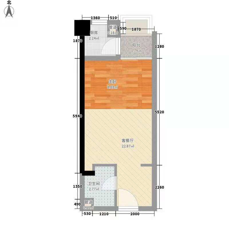 太阳城 0室0厅0卫 2000.0元/月 太阳城 0室0厅0卫 2000.0元/月户型图