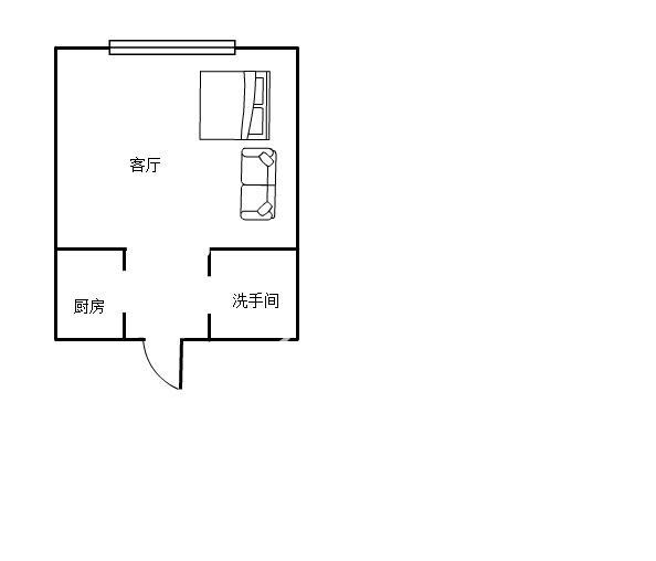 碧桂园  1室1厅1卫   1000.00元/月