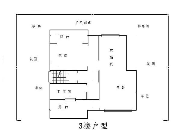 芒果树  6室3厅4卫    990.23万户型图