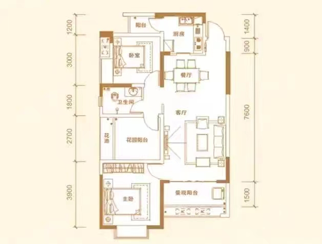 中国电信（电信家属区）  2室1厅1卫   27.80万