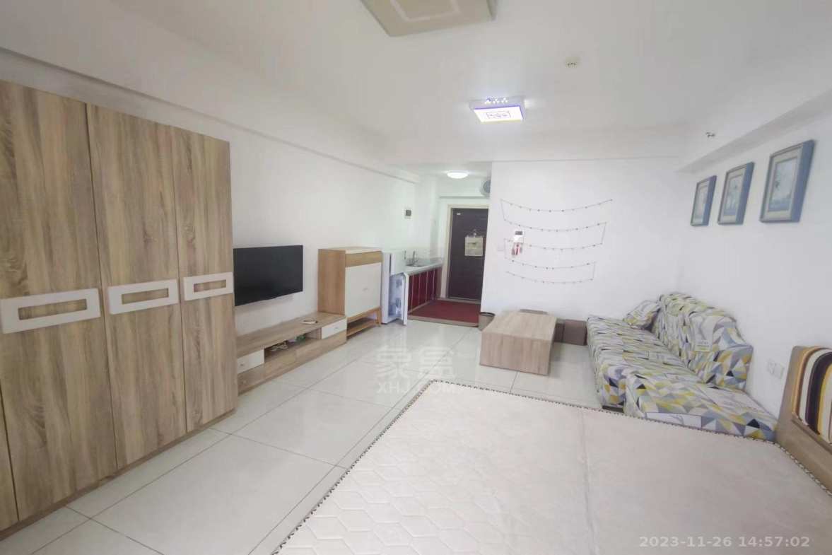 中泰财富湘江 1室1厅1卫 1300.0元/月 中泰财富湘江 1室1厅1卫 1300.0元/月户型图