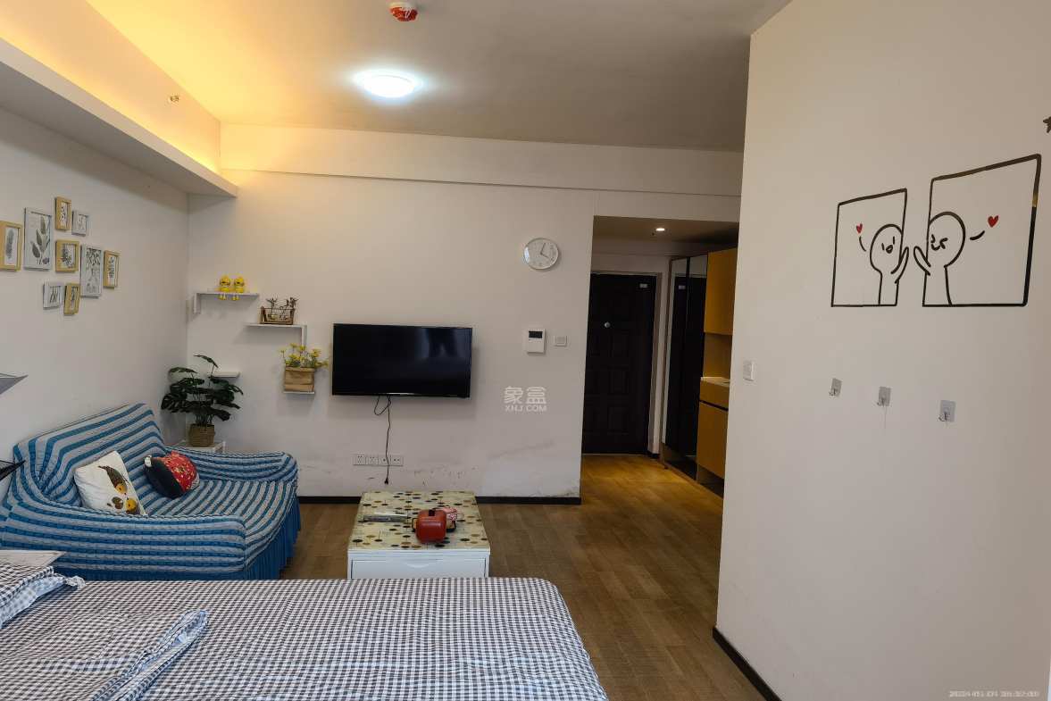 中泰财富湘江 1室1厅1卫 1300.0元/月 中泰财富湘江 1室1厅1卫 1300.0元/月室内图