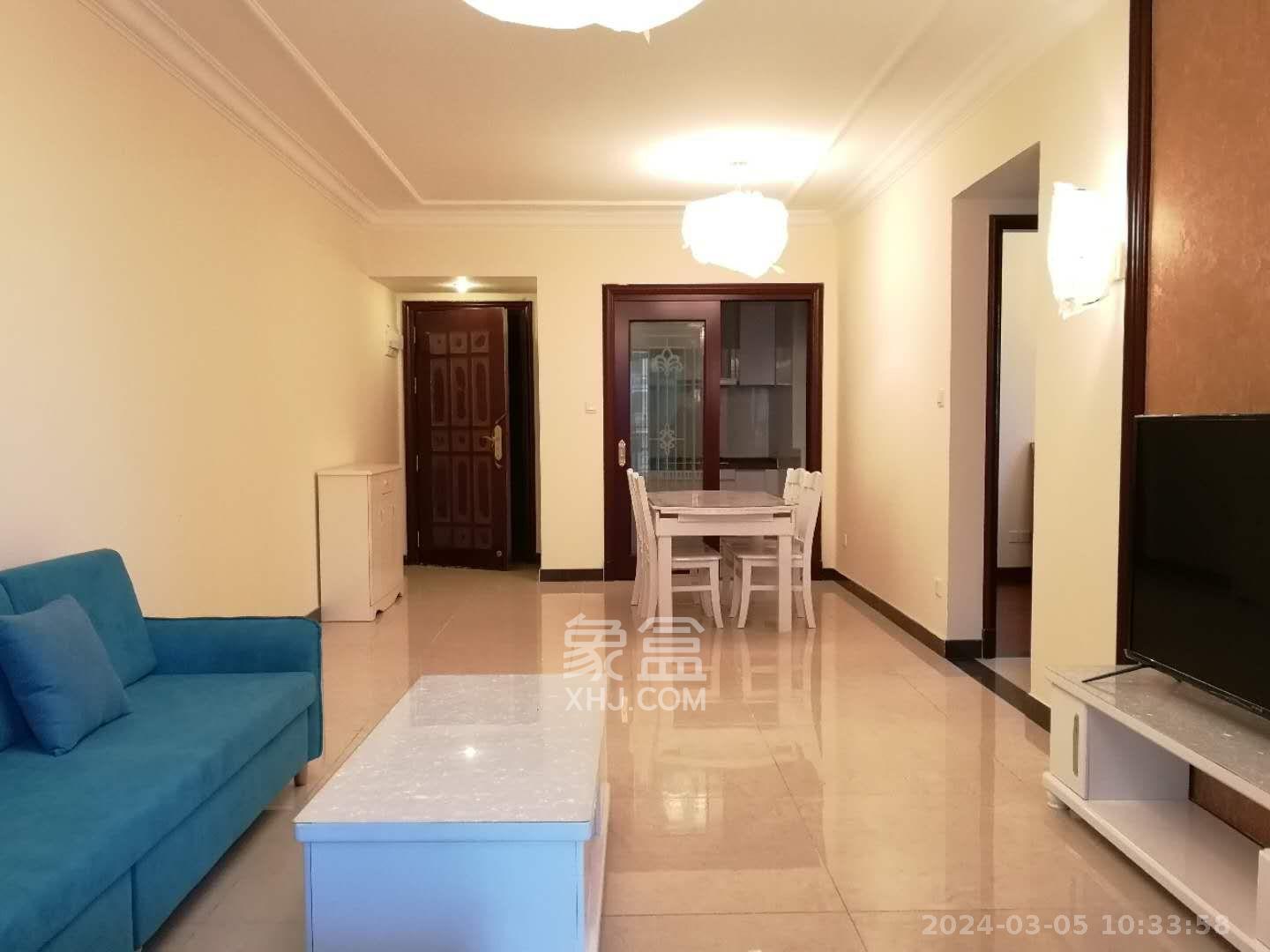 恒大翡翠华庭 2室2厅1卫 2100.0元/月