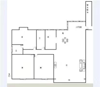 勤政小区(小科七、八、十号地)  3室2厅2卫    79.8万户型图
