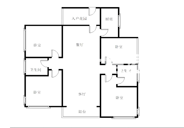 欧洲城  4室2厅2卫   81.80万