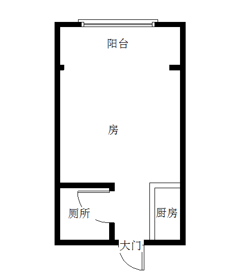嘉茂银座  1室0厅1卫   25.80万室内图