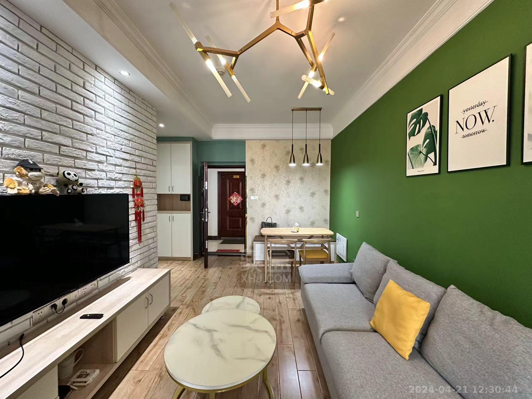 流金岁月-华晨国际  1室1厅1卫    1900.0元/月