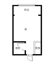 嘉茂银座  1室1厅1卫   33.00万