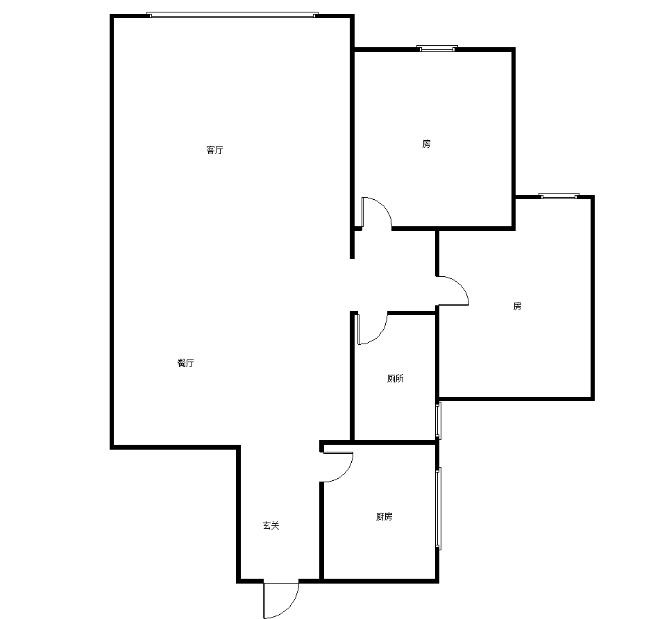 青云公馆  2室2厅1卫   67.80万