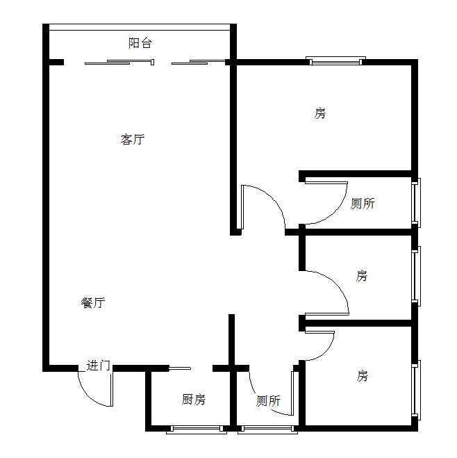 玉瓷俪景  3室2厅2卫   58.80万