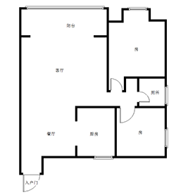 渌电嘉园  2室1厅1卫   30.80万