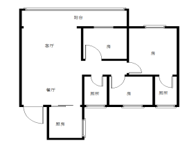 公园里五期  3室2厅1卫   52.60万
