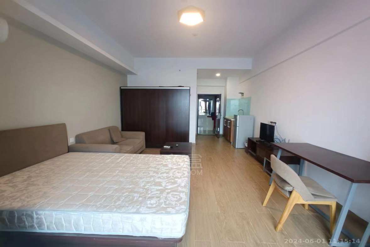 中泰财富湘江 1室1厅1卫 1200.0元/月 中泰财富湘江 1室1厅1卫 1200.0元/月室内图