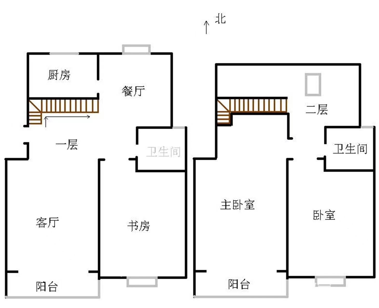 碧桂园一、二期（中央首府）  2室1厅1卫   76.00万